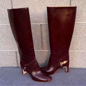 Reformation Women's Ruby Gaelle
Leather Knee High Boot Size 7